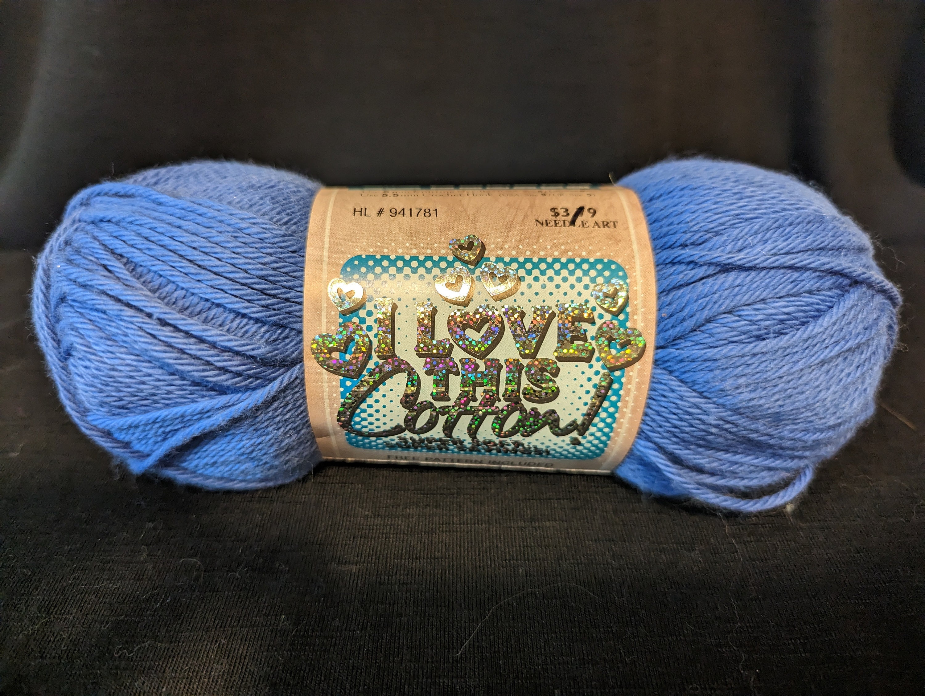 I Love This Cotton Yarn in Royalty 