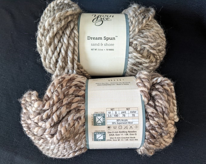 Yarn Bee Dream Spun in Sand & Shore Etsy