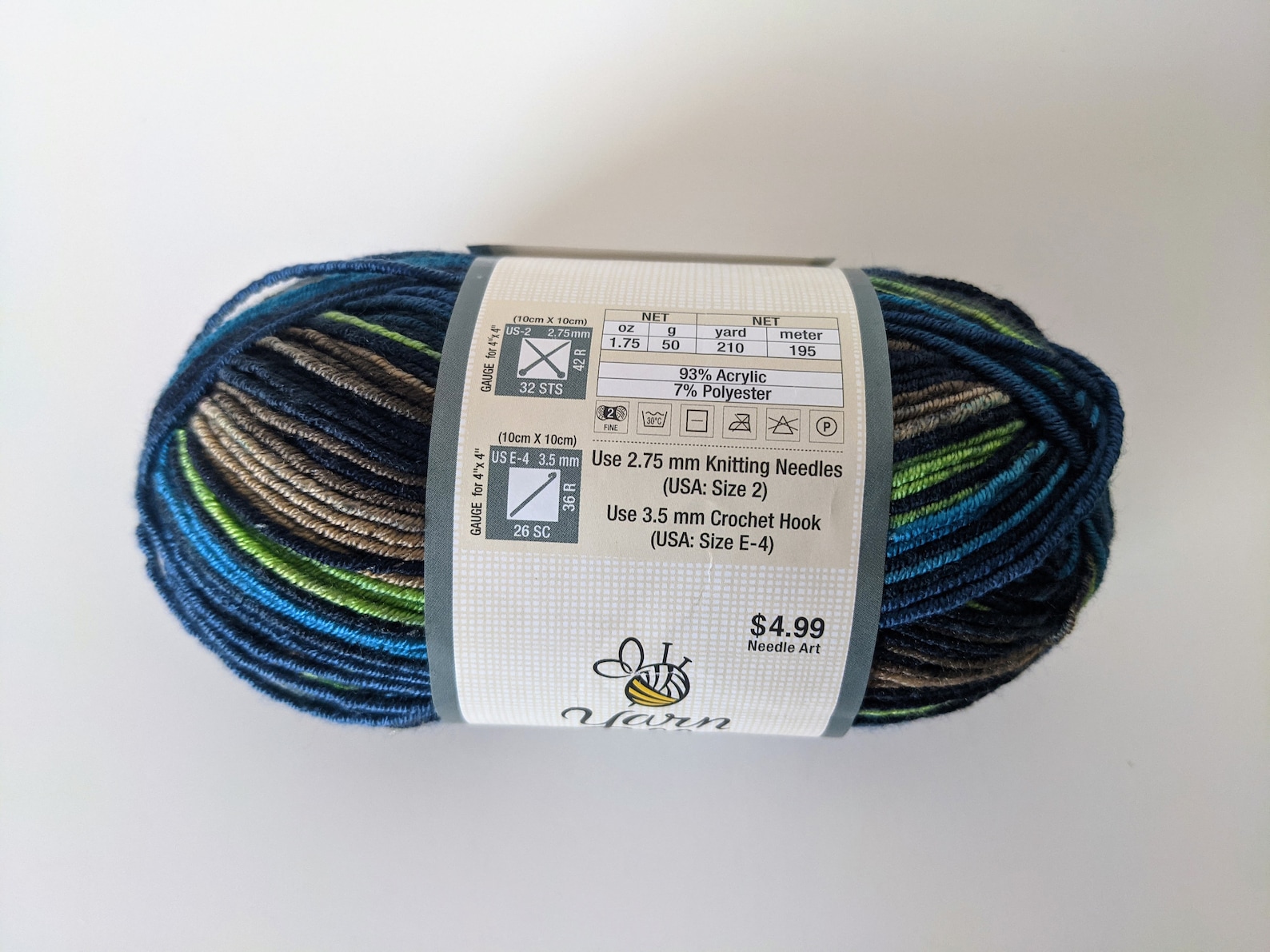 Yarn Bee Cozy Toes Sock Yarn in Shadowy Meadow Etsy