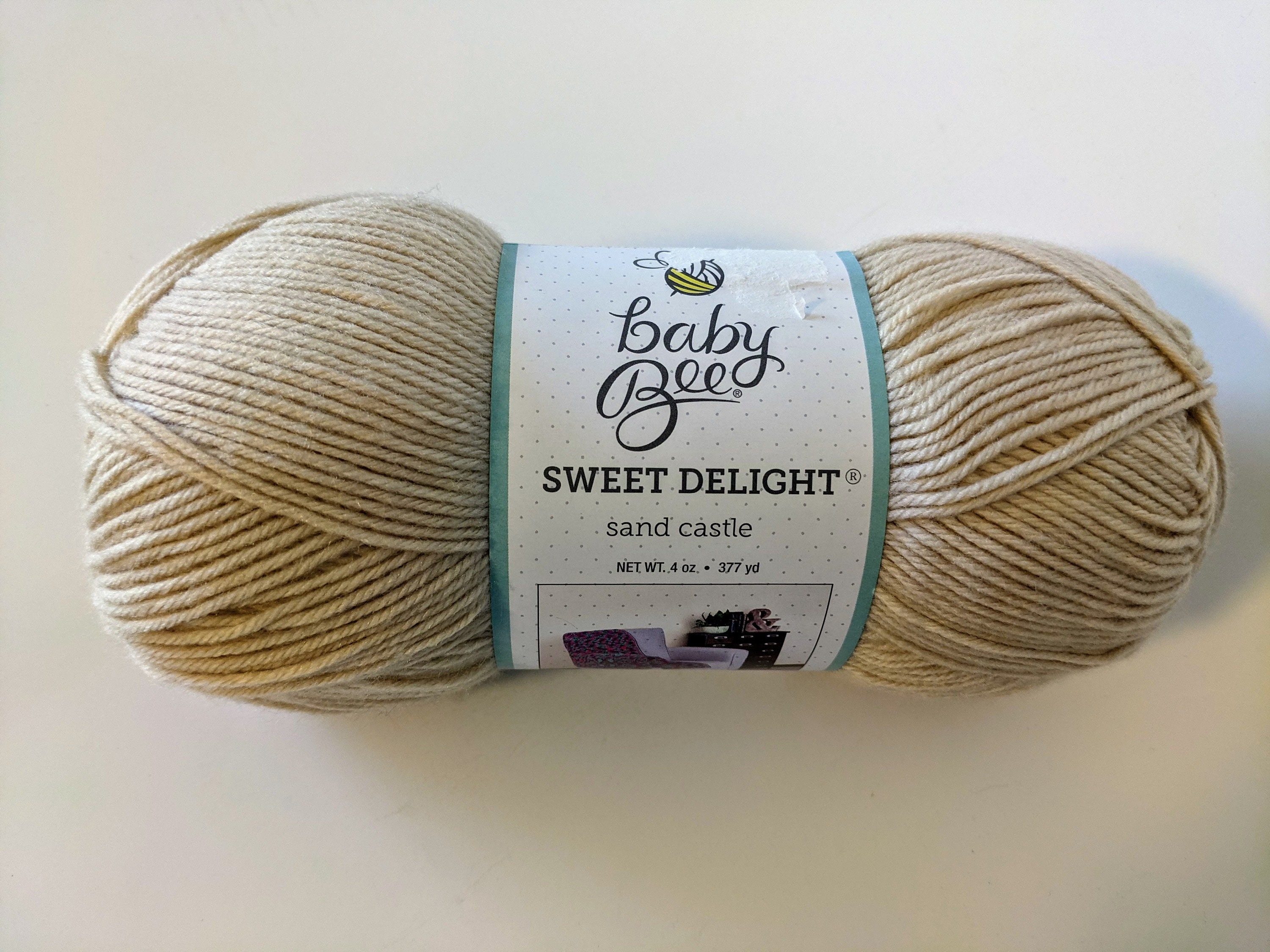 Yarn Bee, Art, Baby Bee Yarn Sweet Delight Lot Of 2 Color Teal Too Blue  377 Yds Ea New