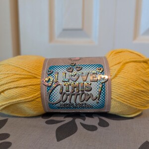 I Love This Cotton! Curry 4 Weight Yarn