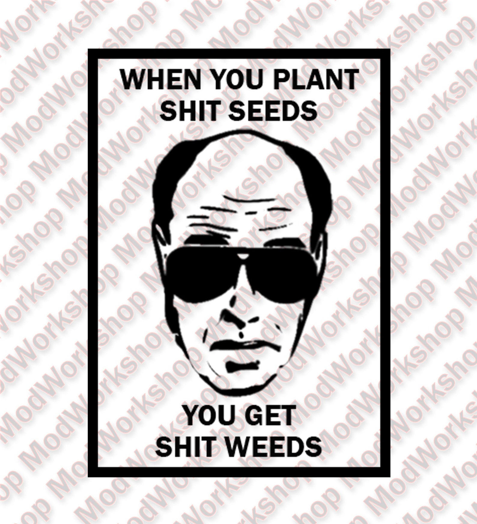 Trailer Park Boys Mr. Lahey Printed Vinyl Sticker | Etsy