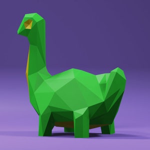 PDF Template/ Papercraft 3D / Baby dino / 3D Origami/ PDF | Etsy