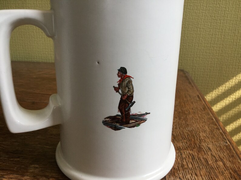 Arthur Wood Pottery Train Tankard GIFT IDEA Etsy