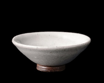 Gongfu Tea Cup: Wood-fired Wabi-Sabi Stoneware