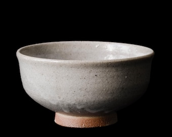 Wood-fired Ceramic Matcha Bowl, Wabi Sabi Chawan for Japanese Tea Ceremony, Handmade Teacup