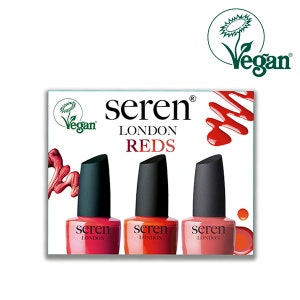 Ensemble cadeau seren London Vegan Reds Nail Polish