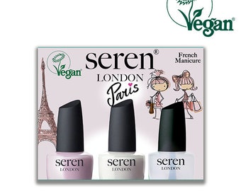 Seren London Vegan Paris French Manicure Gift Set