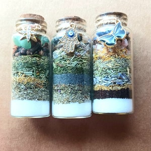 Intention spell jars