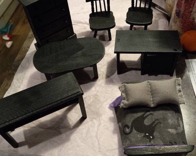 Gothic Doll House Furniture Etsy