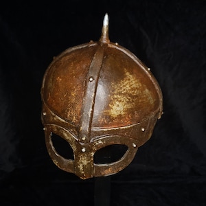Somewhat Authentic Rusty Viking Helmet