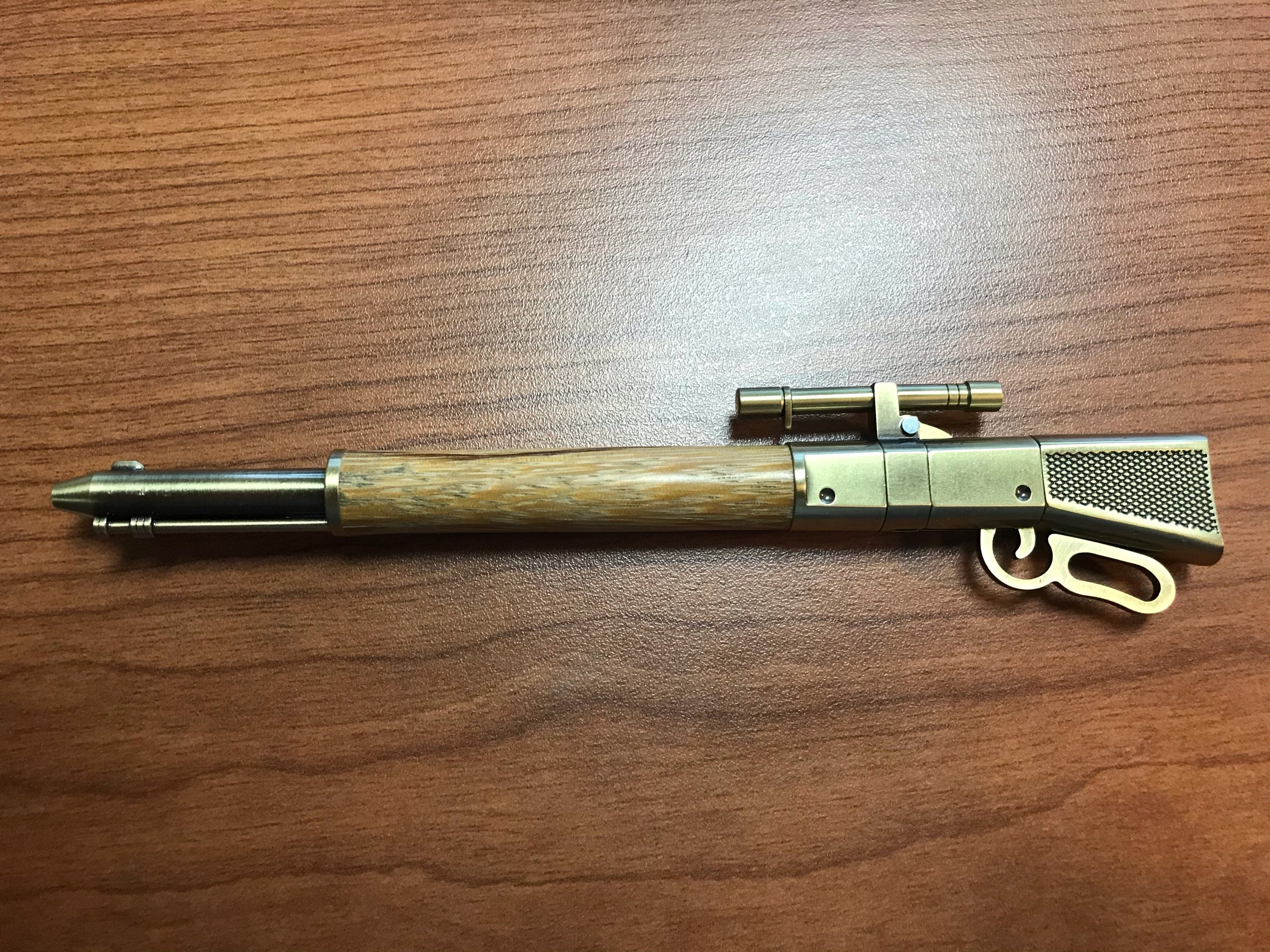 Custom Lever Action Pen Etsy