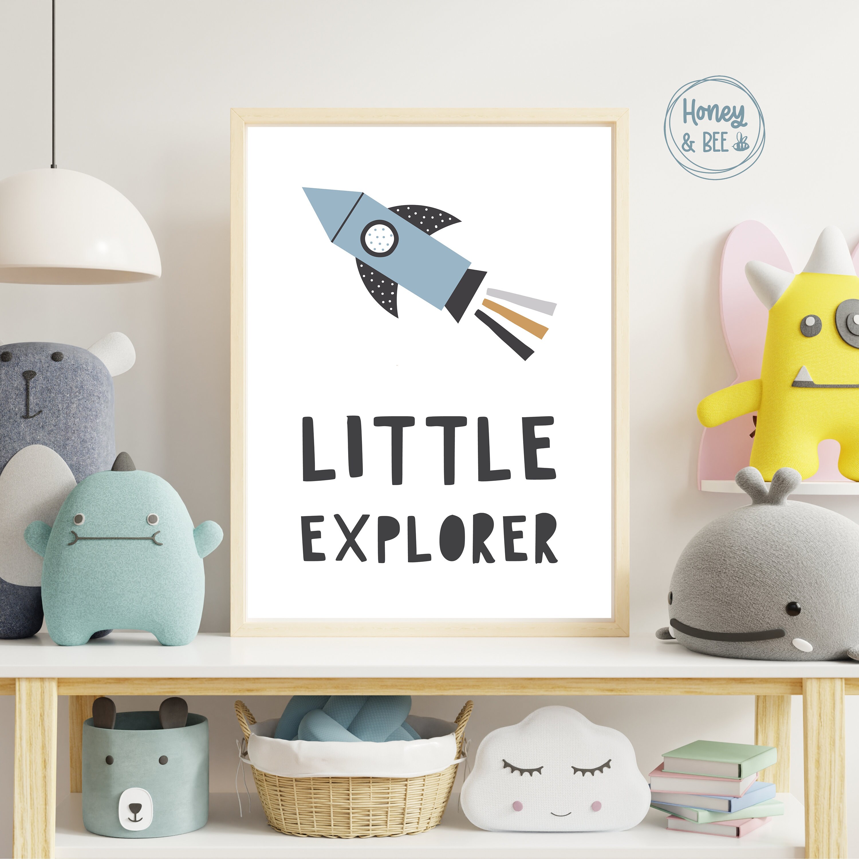 Little Explorer Nursery Printable Instant Download Etsy