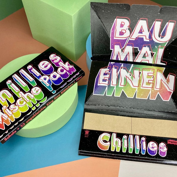 Chillies - Mische Pack/Long Papers/Zigarettenpapier