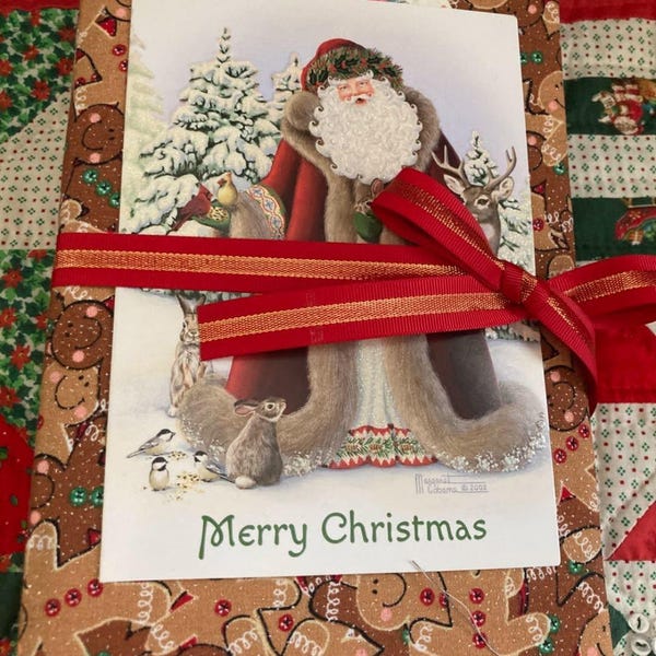 Santa and Friends Junk Journal