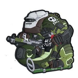 PATCHLAB Chameleon Legion #89 Juggernaut EOD PVC Morale Patches Hook and Loop | Hook and Loop Patches | Hook and Loop Patches for Backpacks
