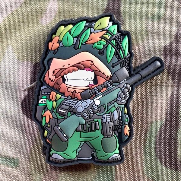 BB Heads Airsoft Sniper #2 Morale Patch