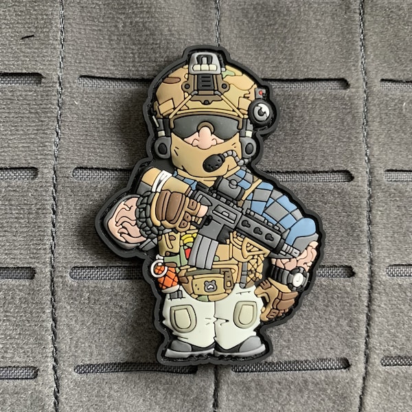 BB Heads Tacticool Dude #4 Morale Patch