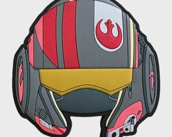 Bucket #34 Helmet Series  PVC Morale Patch Hook Fastener Badge Chevron Tactical EDC Sci-Fi Cosplay Collectible