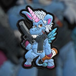 Happycorn PATCHLAB Morale Patch PVC with Hook and Loop