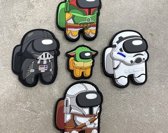 PATCHLAB Crew Killer PVC Morale Patches Hook and Loop | Hook and Loop Patches | Hook and Loop Patches for Backpacks