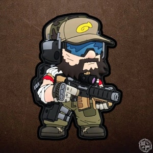 PATCHLAB Operators #9 PMC PVC Morale Patches Hook and Loop| Hook and Loop Patches | Hook and Loop Patches for Backpacks | Backpack Patches