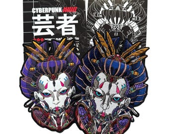 Patchlab CYBRPNK GEISHA 2.0 PVC Rubber Morale Patch