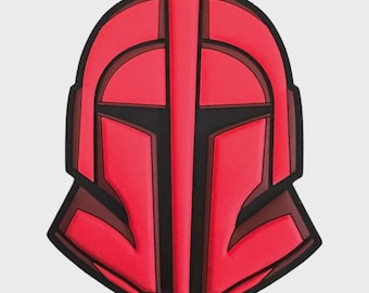 Bucket #37 Helmet Series  PVC Morale Patch Hook Fastener Badge Chevron Tactical EDC Sci-Fi Cosplay Collectible