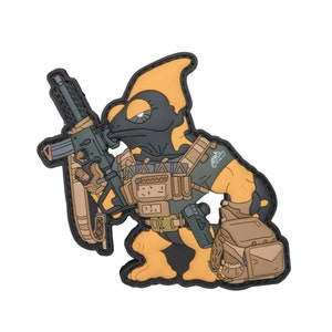 PATCHLAB Helikon Tex Firearm Instructor PVC Morale Patches | Hook and Loop Patches | Backpack Patches | Patches for Backpacks