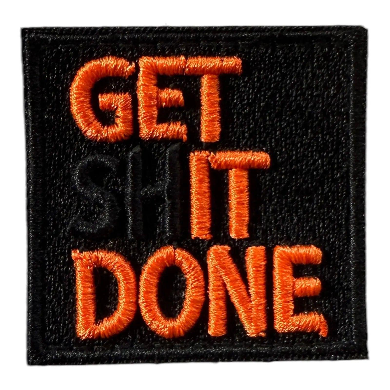 Shithook Patch GET SHIT DONE Flags Morale Patch Hook and Loop Hakenklett Patchlab ...