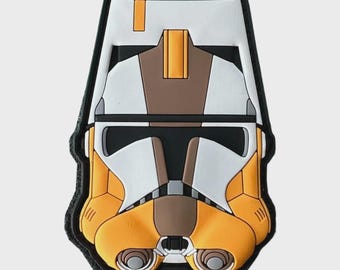 Bucket #41 Helmet Series  PVC Morale Patch Hook Fastener Badge Chevron Tactical EDC Sci-Fi Cosplay Collectible