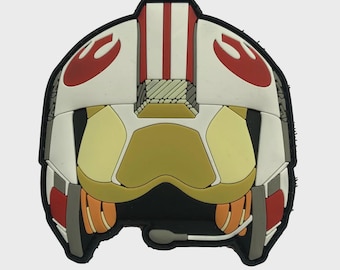 Bucket #5 Helmet Series  PVC Morale Patch Hook Fastener Badge Chevron Tactical EDC Sci-Fi Cosplay Collectible