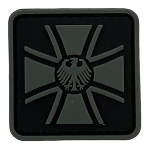Copytec Patch „Deutscher Kampf Veteran“ – 75 Mm, Mit Klettrücken, Für Jacken & Uniformen