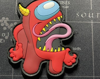 PATCHLAB AU Crew Killer Classic PVC Morale Patches | Embroidered Patches | Hook and Loop Patches | Patches for Backpacks | Patches for Hats
