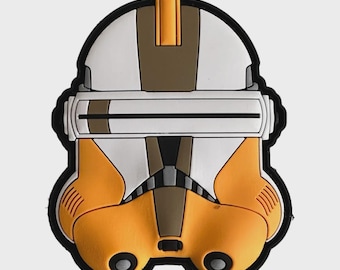 Bucket #39 Helmet Series  PVC Morale Patch Hook Fastener Badge Chevron Tactical EDC Sci-Fi Cosplay Collectible