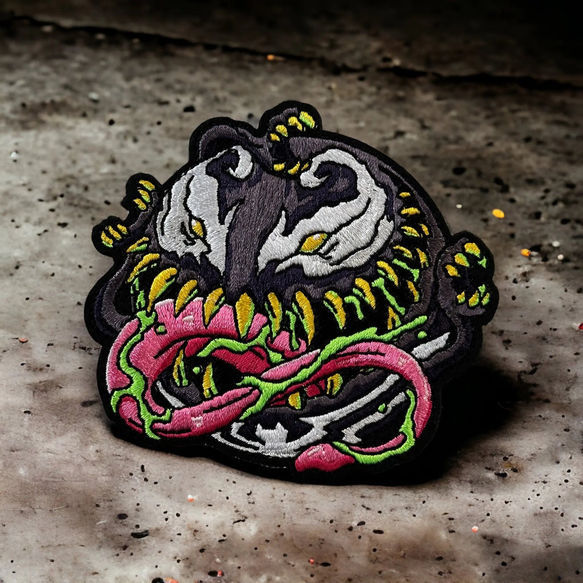 PATCHLAB Monsterballs Alien Morale Patches Hook and Loop | Embroidered ...