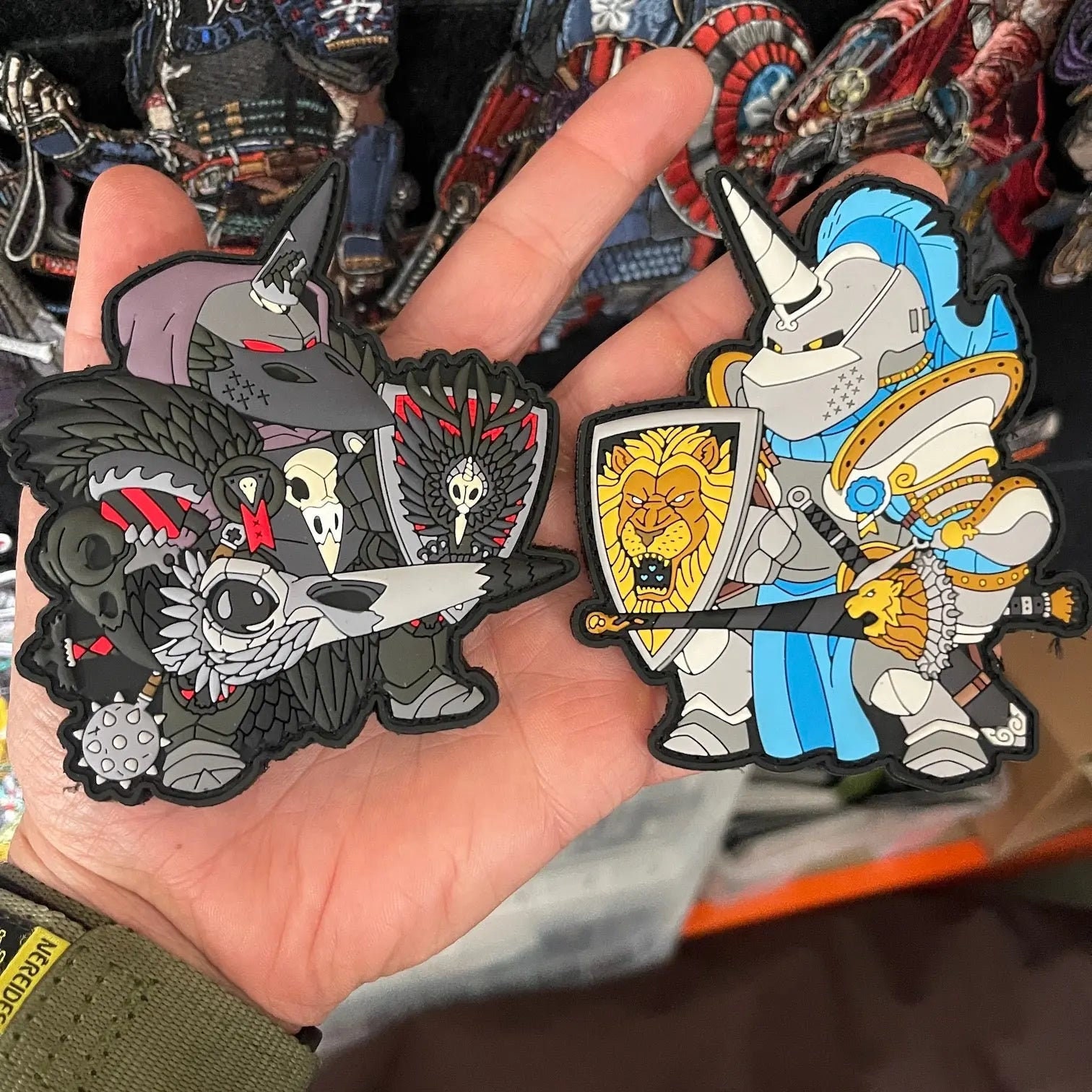 UNICORN 12 MEDIEVAL Morale Patch Etsy