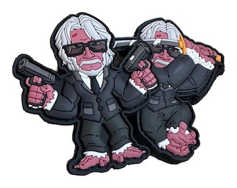 PATCHLAB キラーエイプ タクティカル PVC モラルパッチ | フック＆ループパッチ | バックパック用パッチ | バックパックパッチ