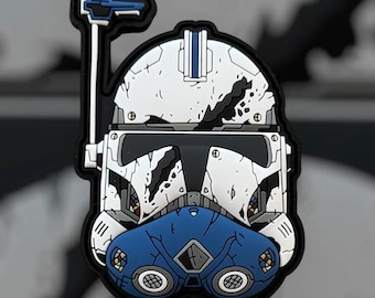Bucket #52 PVC Rubber 3D Morale Patch Durable Vibrant, Hook Loop Backpacks, EDC, Cosplay Collectors 3 inches PATCHLAB