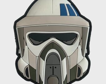 Bucket #2 ARF Helmet Series Embroidered and PVC Morale Patch Hook Fastener Badge Chevron Tactical EDC Sci-Fi Cosplay Collectible