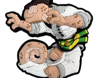Patchlab Chameleon #162 BJJ MMA Judo Patch moral en caoutchouc PVC