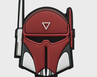 Bucket #32 Helmet Series  PVC Morale Patch Hook Fastener Badge Chevron Tactical EDC Sci-Fi Cosplay Collectible