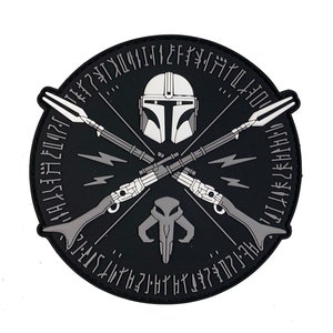 PATCHLAB Bounty Hunter Seal PVC Morale Patches | Hook and Loop Patches | Patches for Backpacks | Backpack Patches | Patches for Clothes