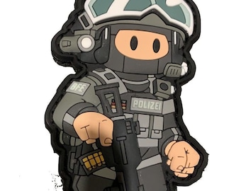 Parche de moral SWAT de PATCHLAB / Policía alemana BFE+ con gancho y bucle