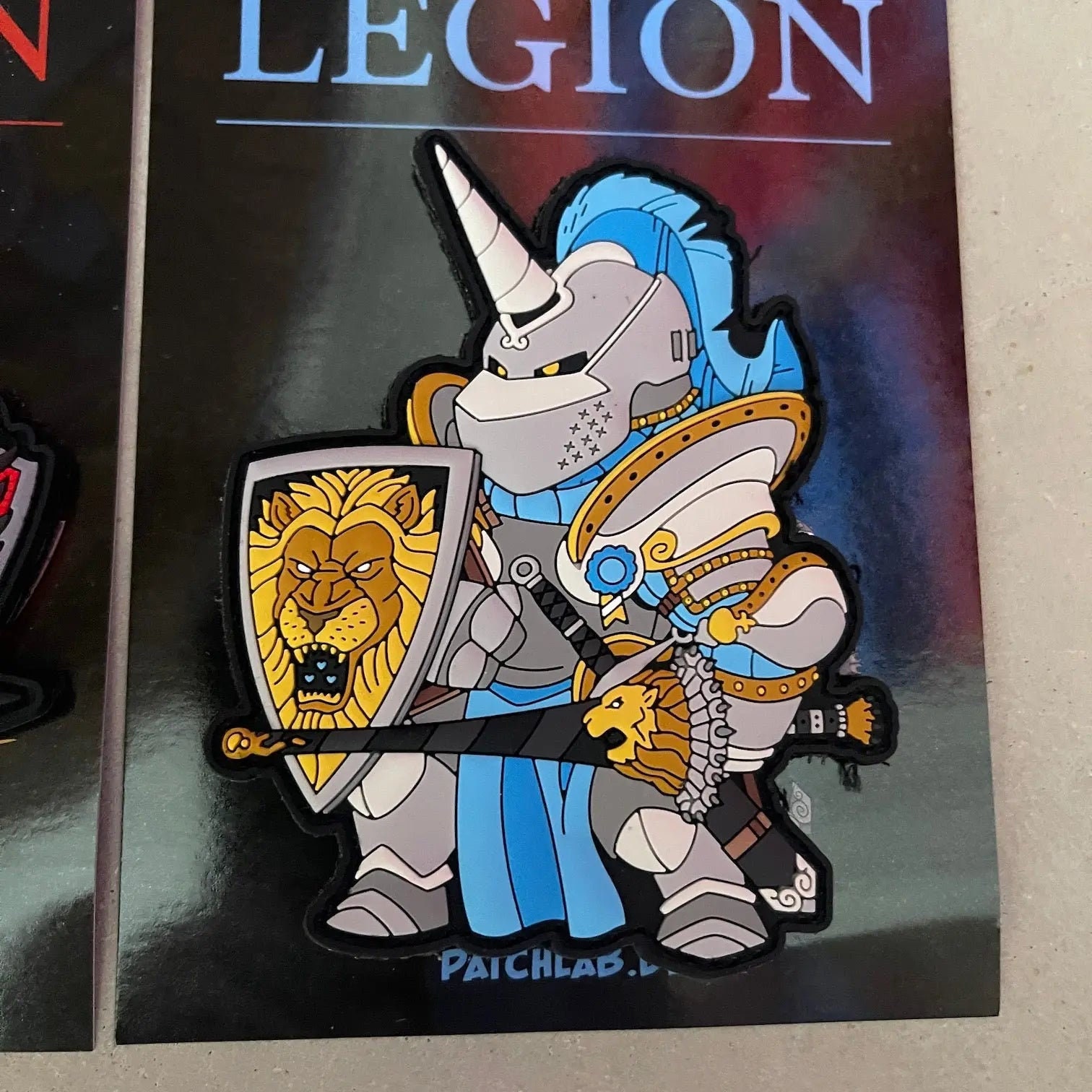 UNICORN 12 MEDIEVAL Morale Patch Etsy