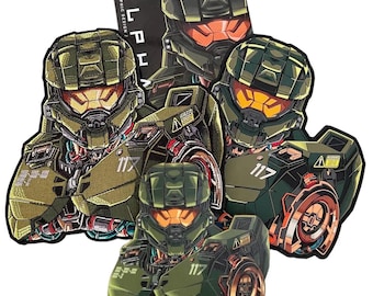 ALPHA #7 MECHA 117 Morale Patch Hook SciFi Cyber Army Airsoft Military Patchlab