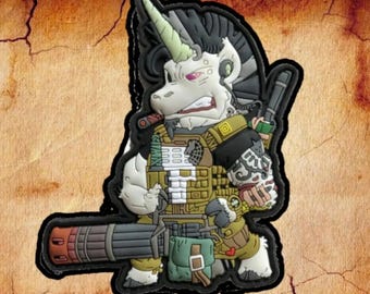 Patchlab UNICORN V1 Predator PVC Rubber Morale Patch