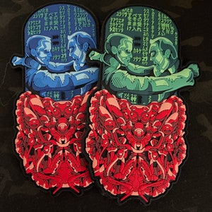PATCHLAB Matrix Pill PVC Morale Patches Hook and Loop | Hook and Loop Patches | Hook and Loop Patches for Backpacks | Backpack Patches