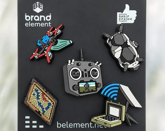 FPV Drone Ranger Eye Patch – Mini Tactical Morale Patch, Hook and Loop PVC Patch for Backpack, Gear and Patch Wall