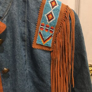 Western/ Country Style Denim Jacket/ Cowgirl - Etsy